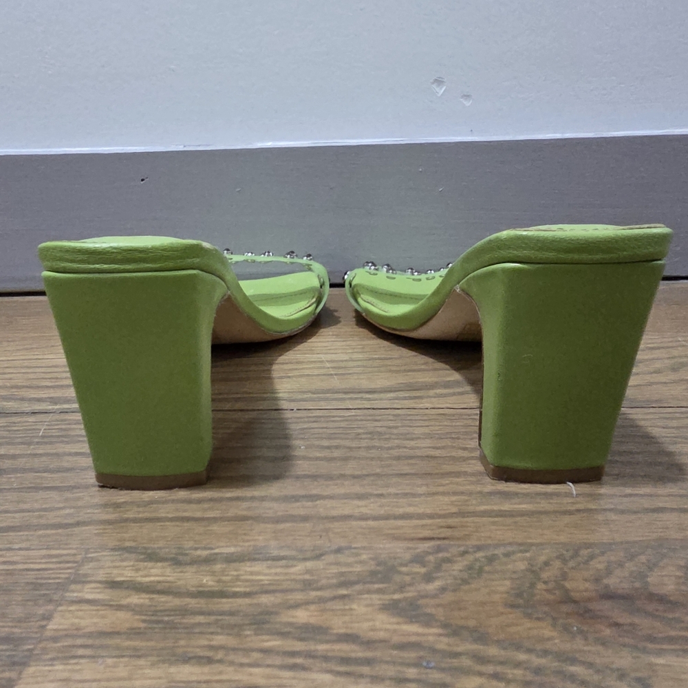 Song Of Style Sparkle Heel in Green - Picture 4 of 4